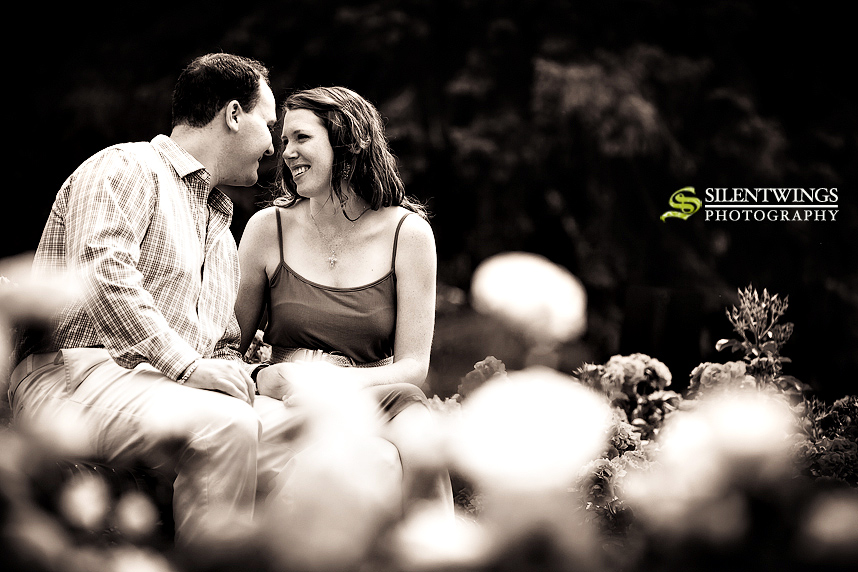 Central Park, Christopher, Emily, Engagement, Portrait, Rose Garden, Schenectady, Silentwings Photography, 2013