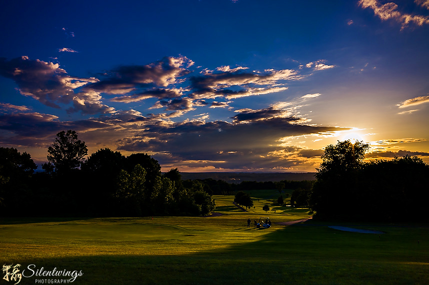 28, 2014, Carl Zeiss, Cloud, Frear Park, Golf Course, Grass, Landscape, Leica, M9, NY, Silentwings Photography, Sky, Sunset, Tree, Troy, ZM