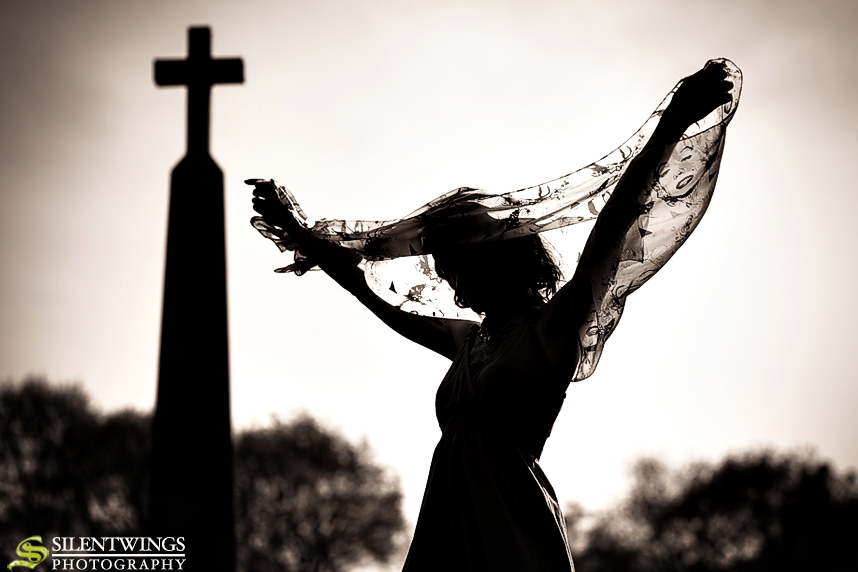 April Gordon, Albany Rural Cemetery, Albany, NY, 2013, Dream Catcher Project, Portrait, Model, Silentwings Photography